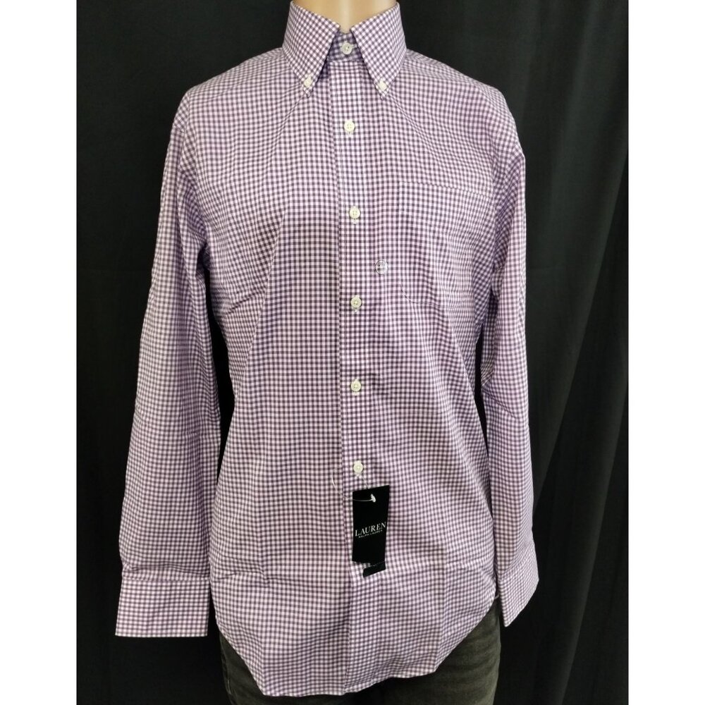 Ralph Lauren Men's Purple Shirt/Button up/Long sleeve 32/33 SKU 3129